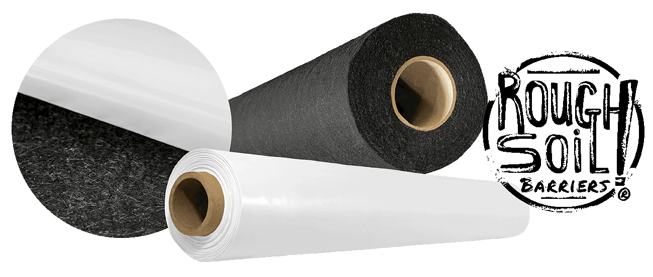 Rough Soil Vapor Barrier